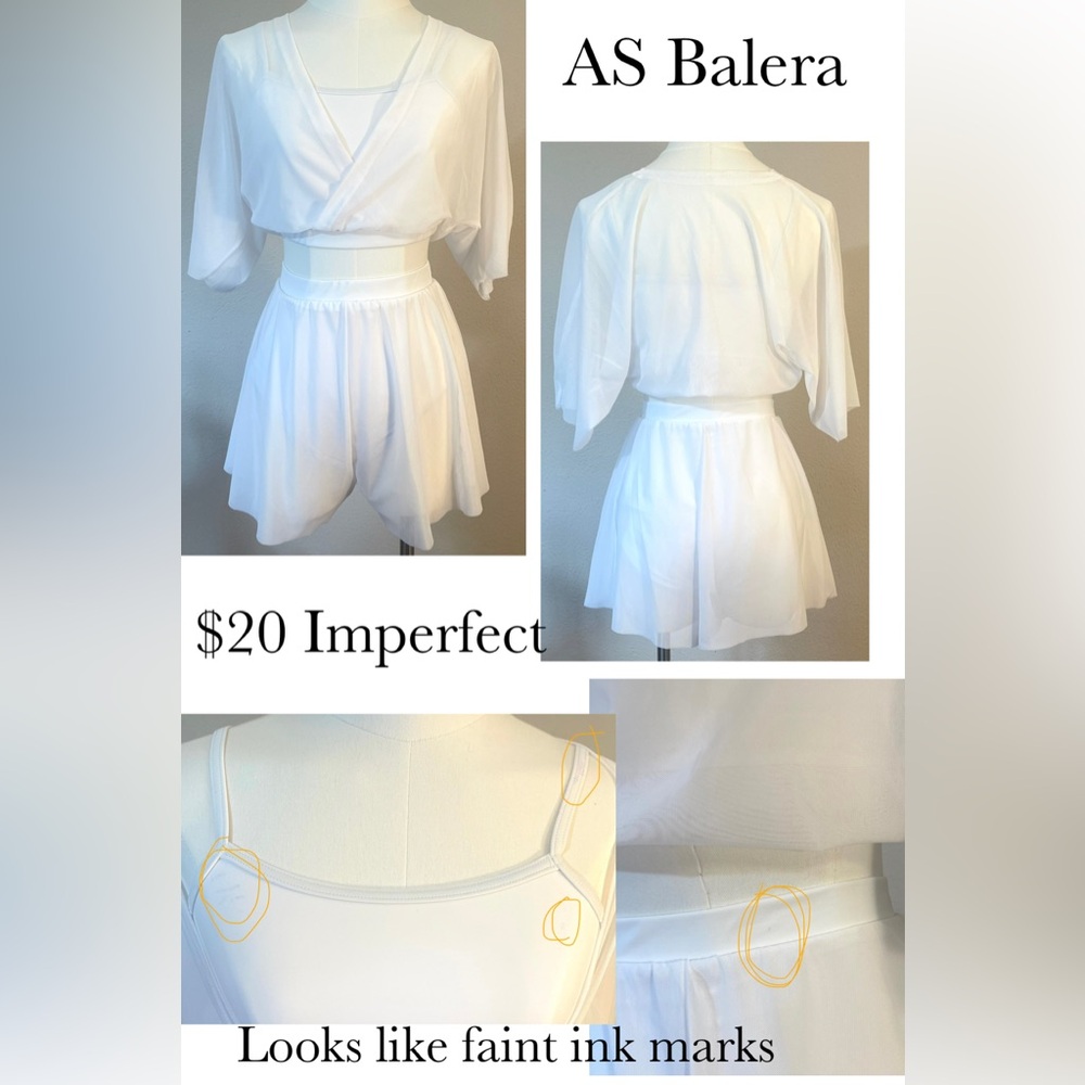 Balera AS Top and Shorts Contemporary Dance Costume